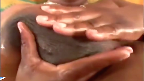 BBW Ebony Pregnant Milking Continue on MyPornox com